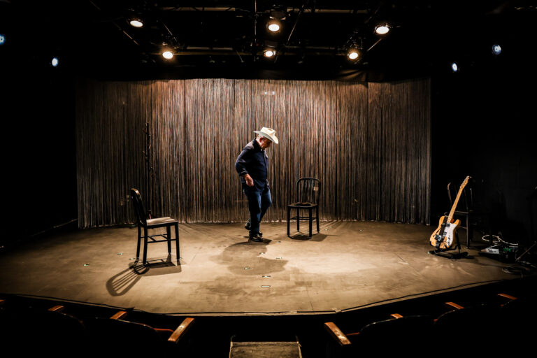 Ned Van Zandt in LOST IN DEL VALLE. Photo by Lucas Noonan